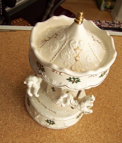 Porcelain horse carousel - porcelain,
